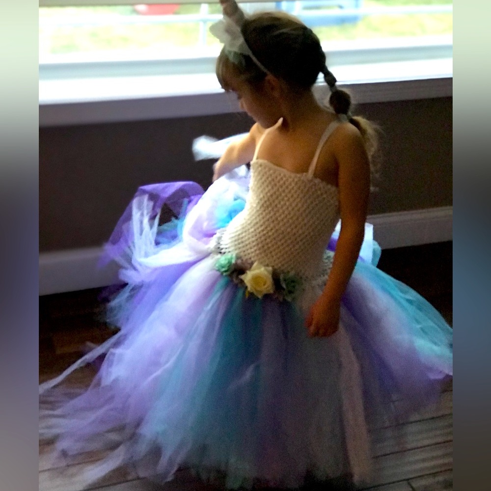 Tulle light-up dress